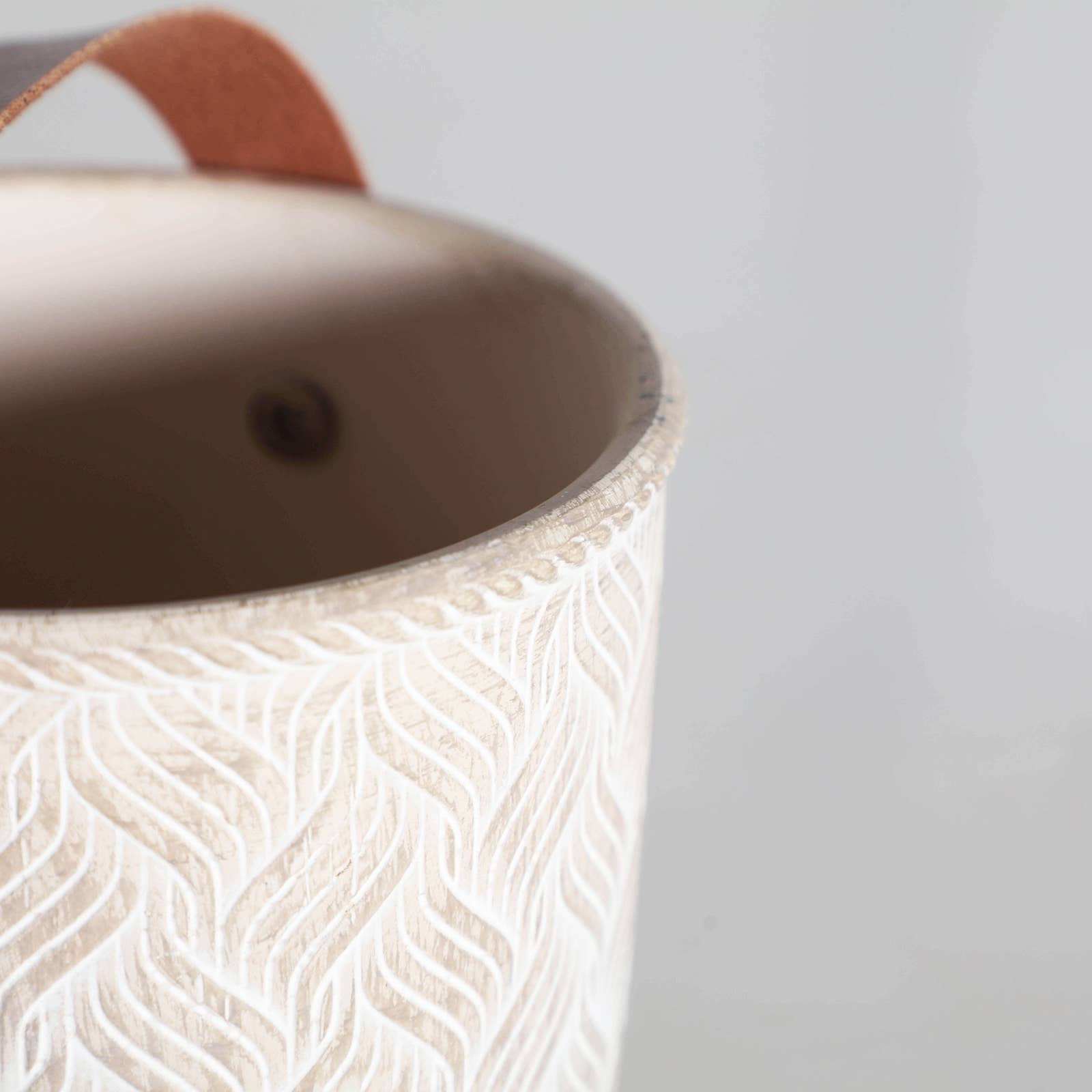 B&B - Wholesale Plant Pot - Planter, Terracotta, Off-White Color, 12X12X10cm2