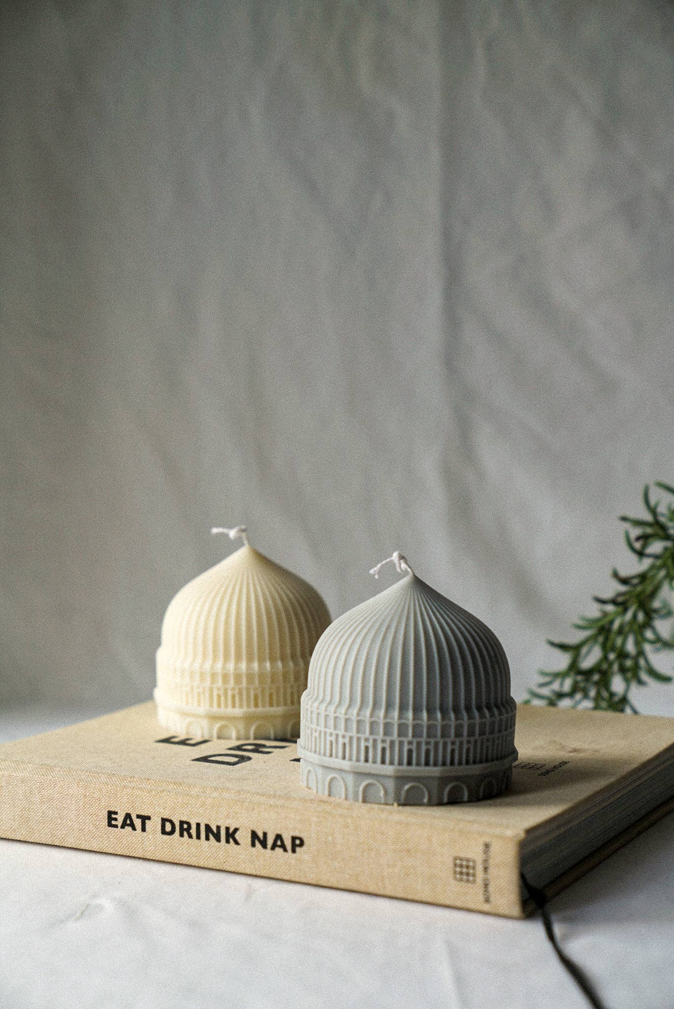 Gokican – wholesale Prydnadsljus – Stort doftljus för ramadan | Handgjort kupolformat ljus i sojavax2