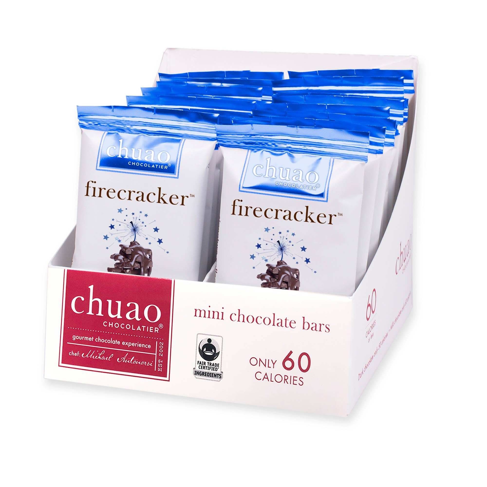 Chuao Chocolatier - Vente Barre chocolatée - Pétard - Caddie Mini Bar