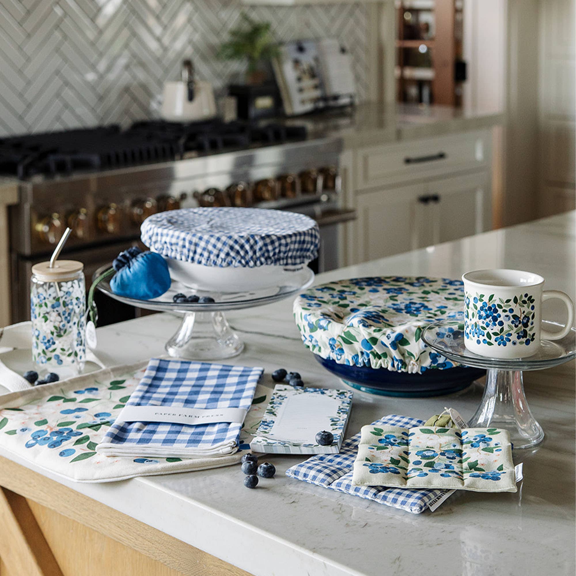 Paper Farm Press - Vente Blocs-notes - Bloc-notes de la liste du marché de Blueberry Field3