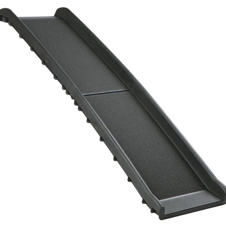 Plastic/Sandpaper Folding Pet Ramp (Black) for wholesale by Trixie UK