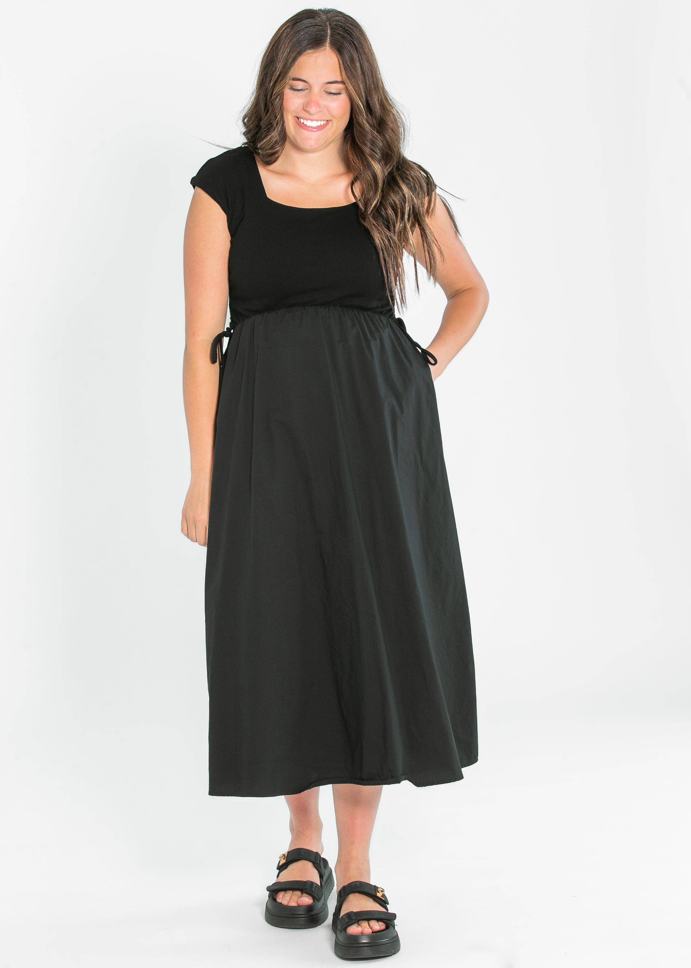 Inherit Clothing Company - Wholesale Dress - Women's - Eleanor A-line Maxi Dress9