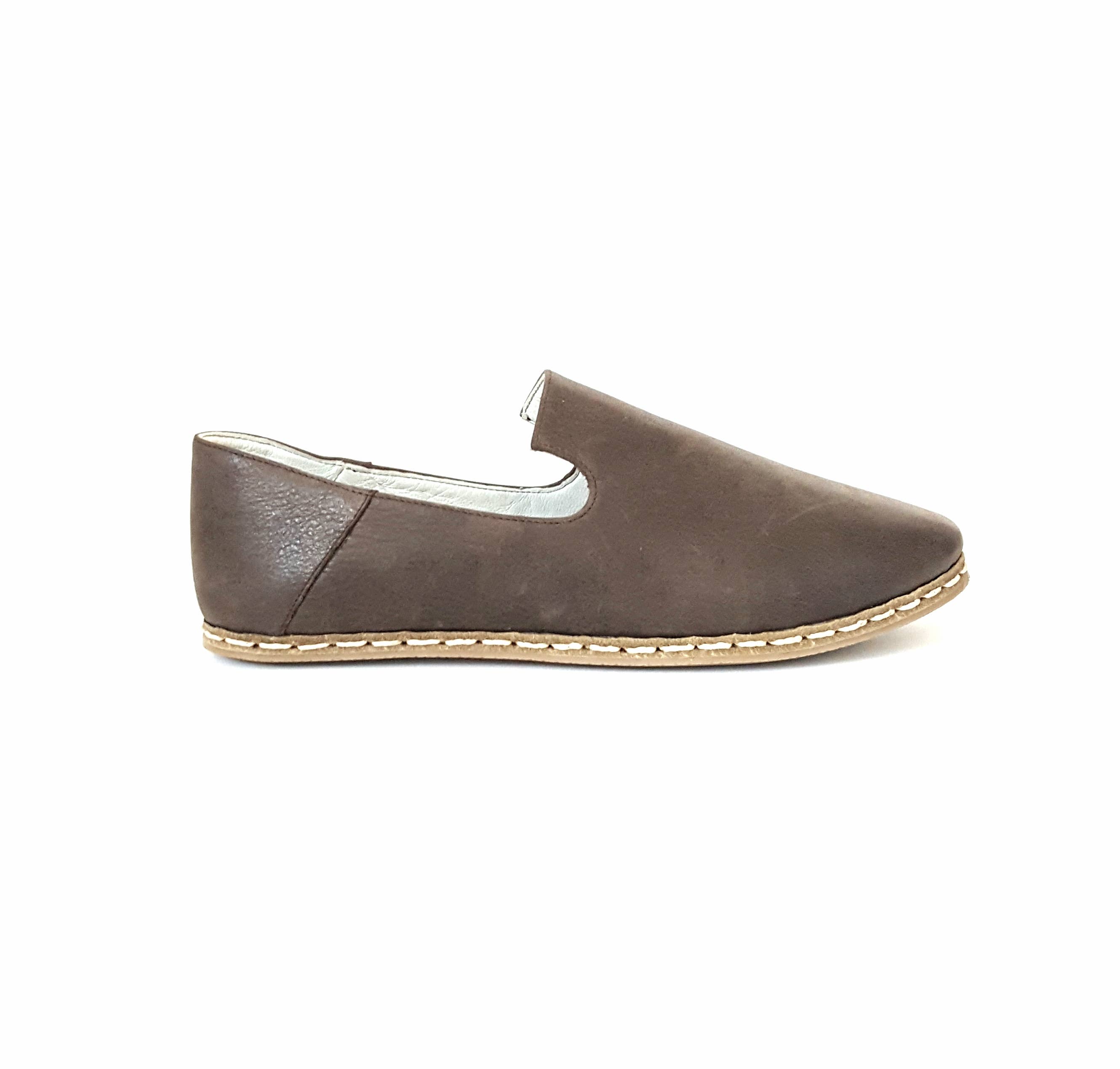 Nidalu Handmade - Wholesale Flats/Loafers - Unisex - Deniz Loafers in Bark (Unisex)1