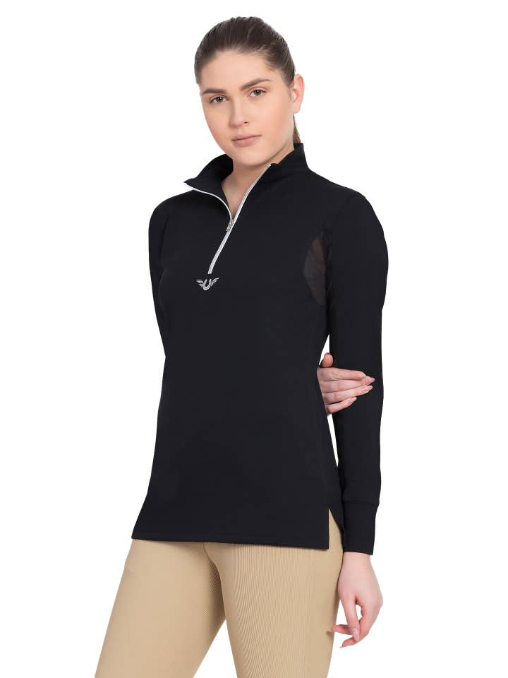 JPC Equestrian - Wholesale Athletic top – Women′s - TuffRider Ladies Ventilated Technical Long Sleeve Sport Shirt25