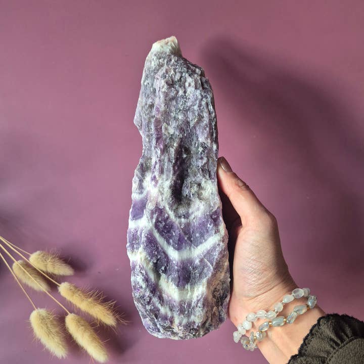 XL Sueño Amatista Piedra Bruta – 1200 g para venta al por mayor de Moonlight Gemstones