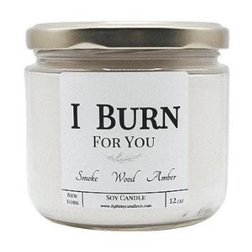 "I Burn For You" - Bridgerton Inspired Candle for wholesale by Light My Candle Co