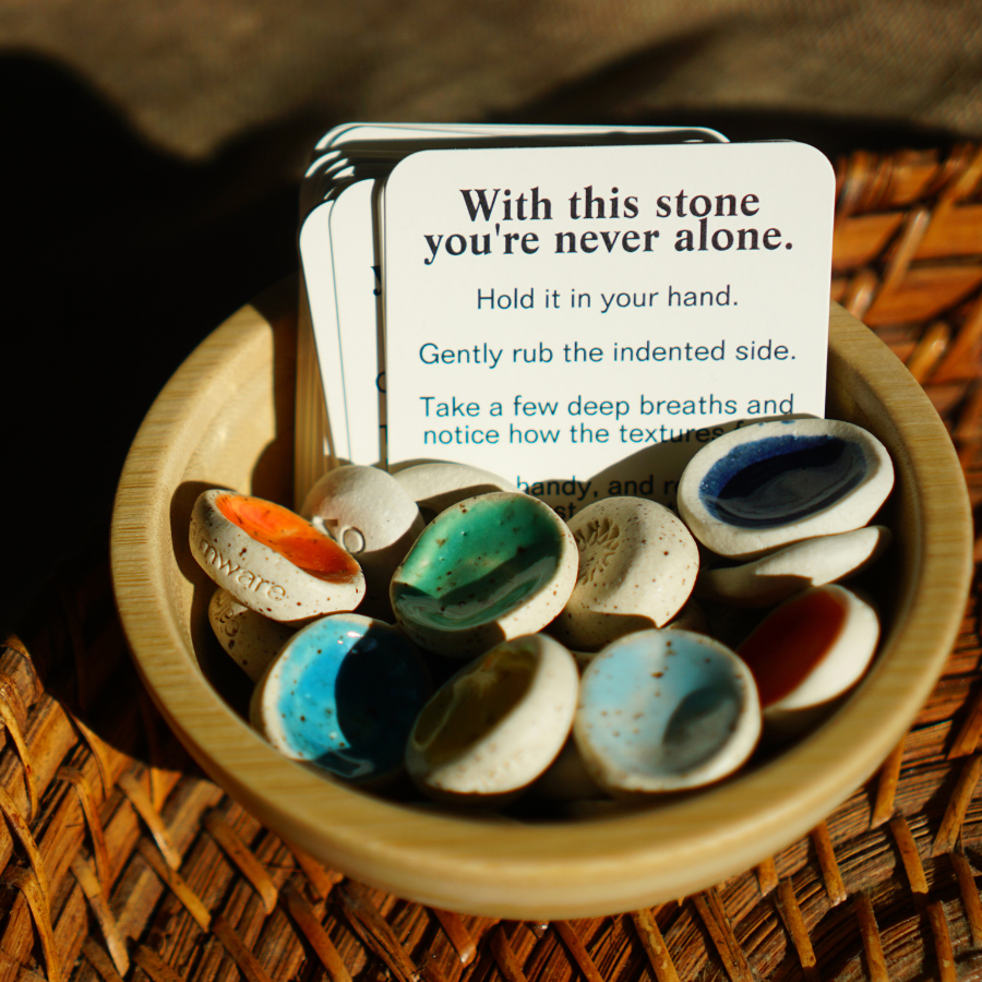 Calmware - Wholesale Spiritual Stone/Crystal - Assorted Smooth Worry Stones — Grounding Tools4