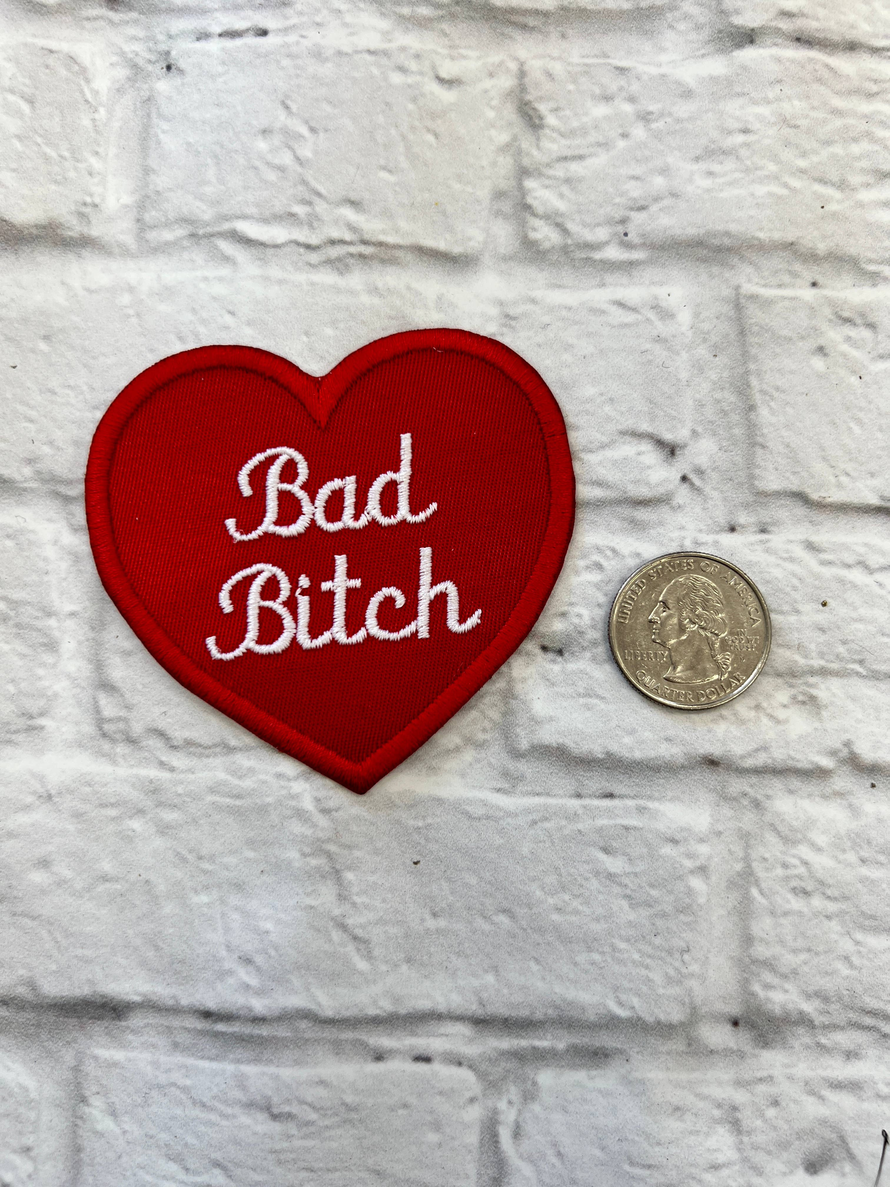 Thread Tatts Creative Agency - Wholesale Patch - Bad Bitch Iron-on Patch1