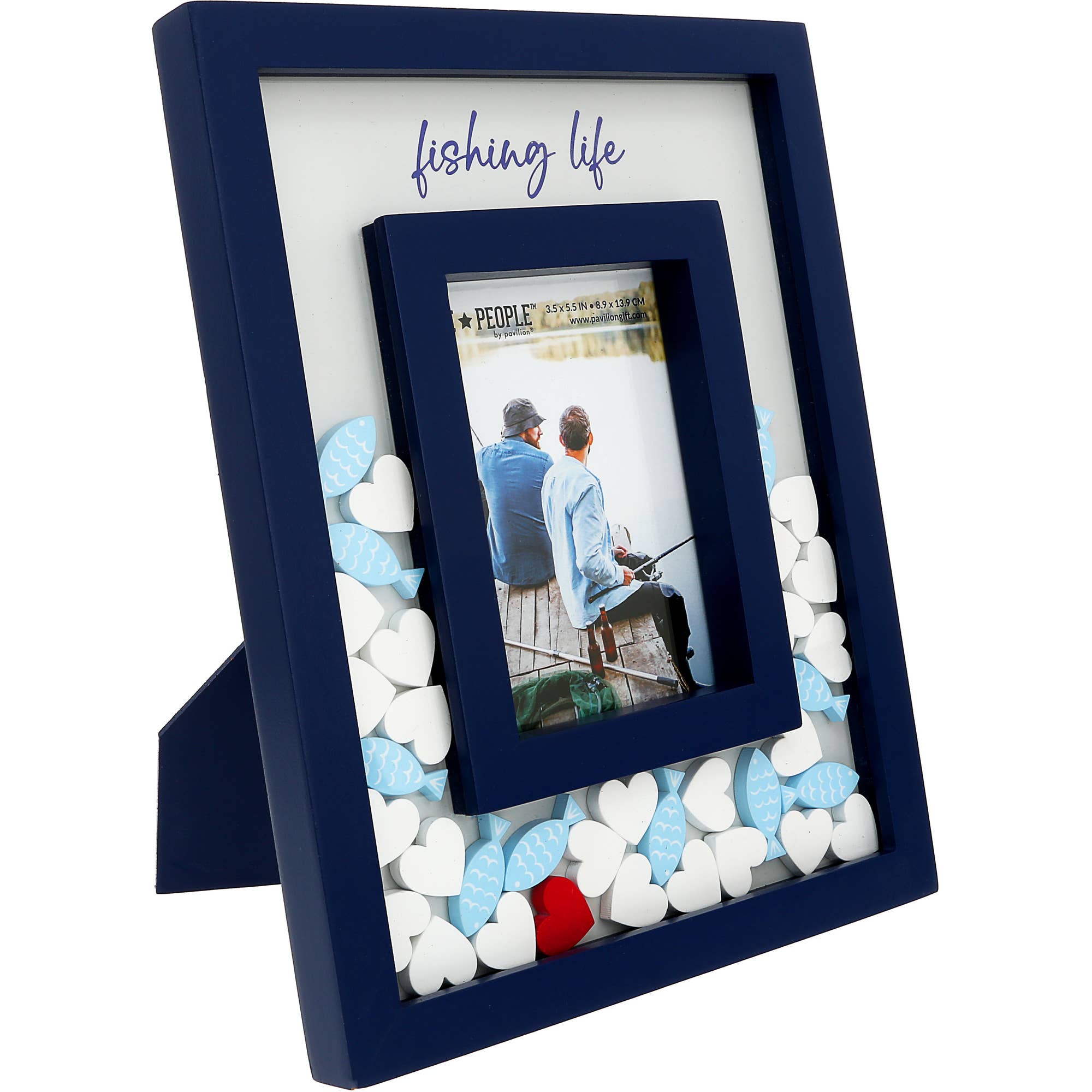 Pavilion - Wholesale Picture Frame - Fishing Life - 8" x 10" Picture Frame (3.5" x 5.5" Photo)5