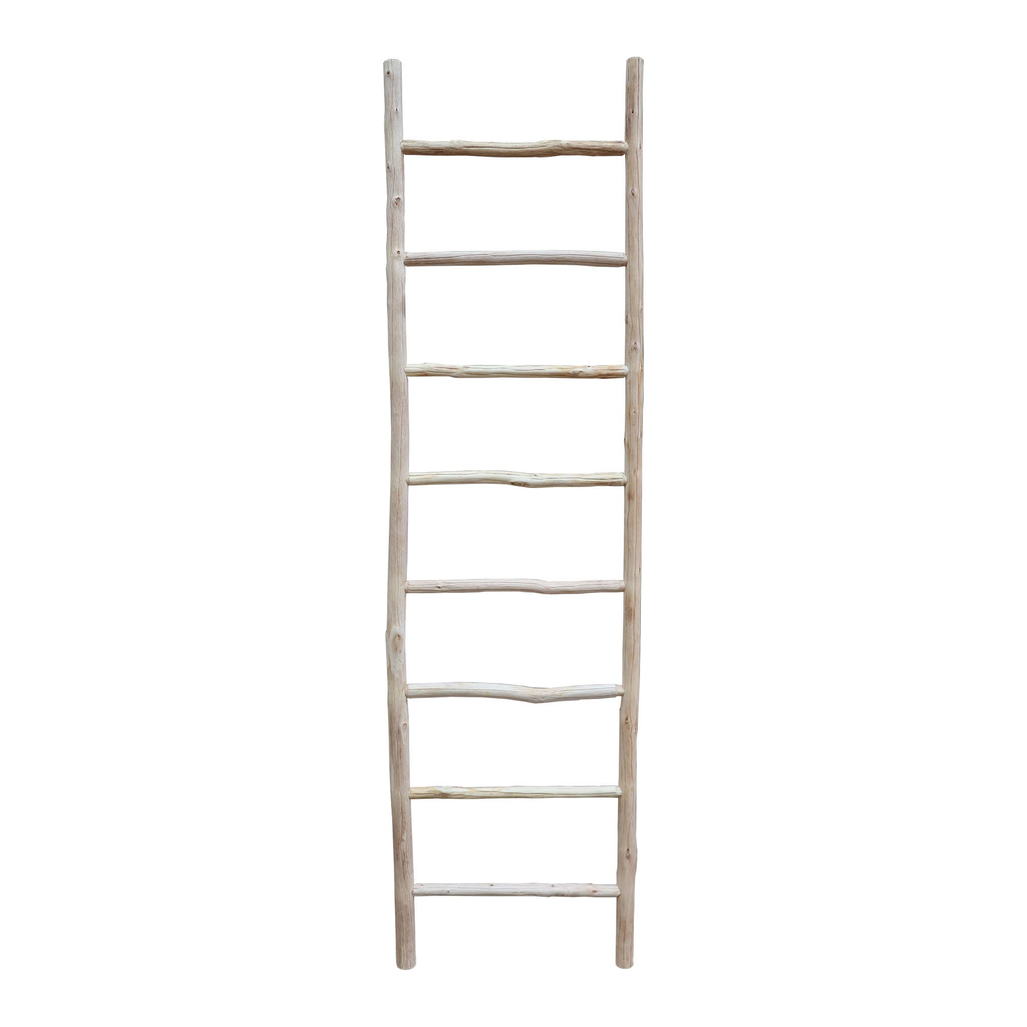 Paris Loft Inc - Wholesale Wall Mounted Shelf - Wooden Leaning Ladder Shelf7