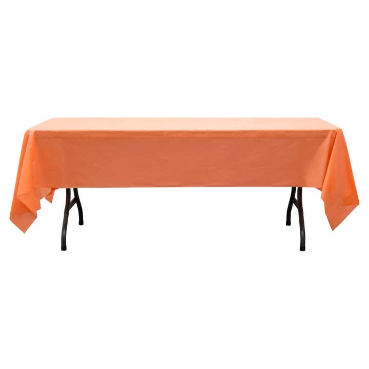 Plastic Table Cover Roll 40" x 100ft - Orange for wholesale on Faire2