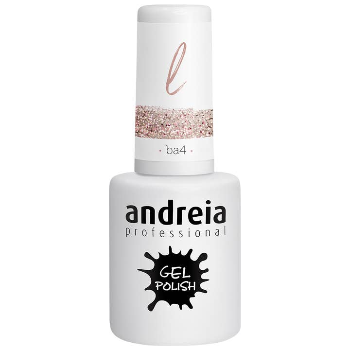 Andreia Neglelak - Farve BA4 Pink Glitter for engroshandel hos Andreia Professional