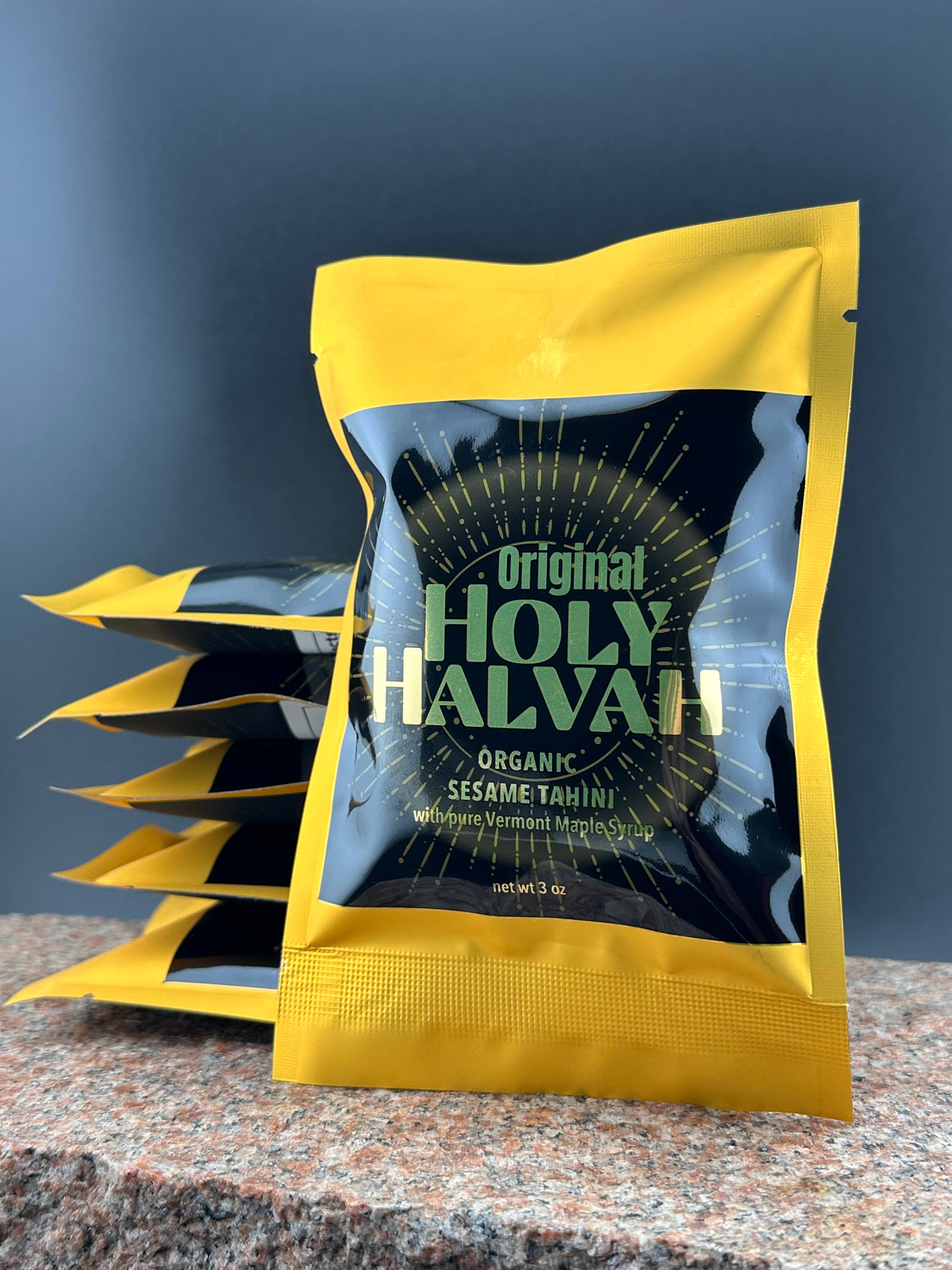 Holy Halvah - Wholesale Snack Bar - Organic Holy Halvah GoldBar (original)
