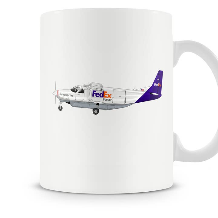 FedEx Cessna Caravan for wholesale by AeroMugs