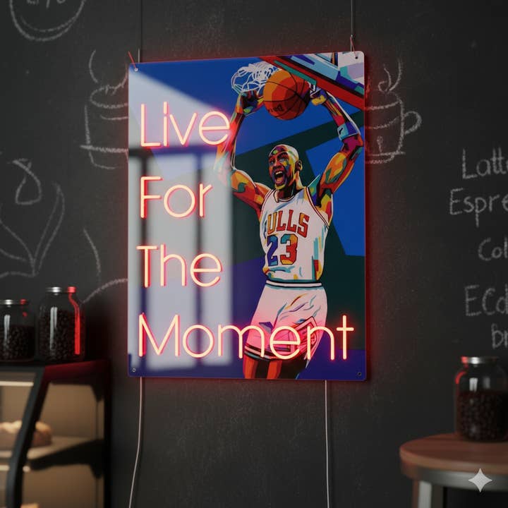 Enseigne murale personnalisée en néon avec logo imprimé UV élégant pour la vente par Light Your Way