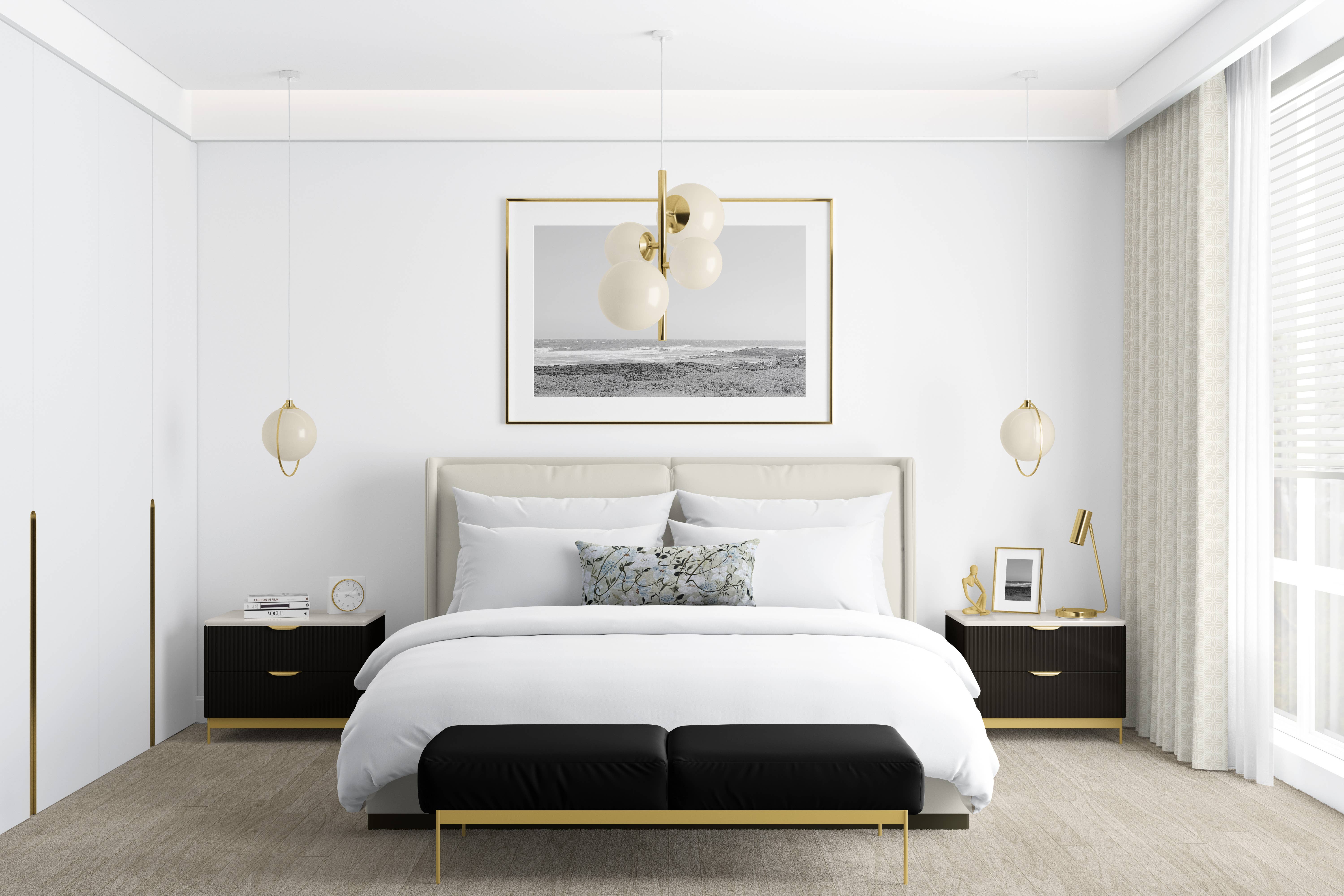 Beth Schneider Designs, LLC - Wholesale Lumbar Pillow - Breathe Lumbar 100% Soft Cotton Pillow Cover and Insert 36"Wx14"H2