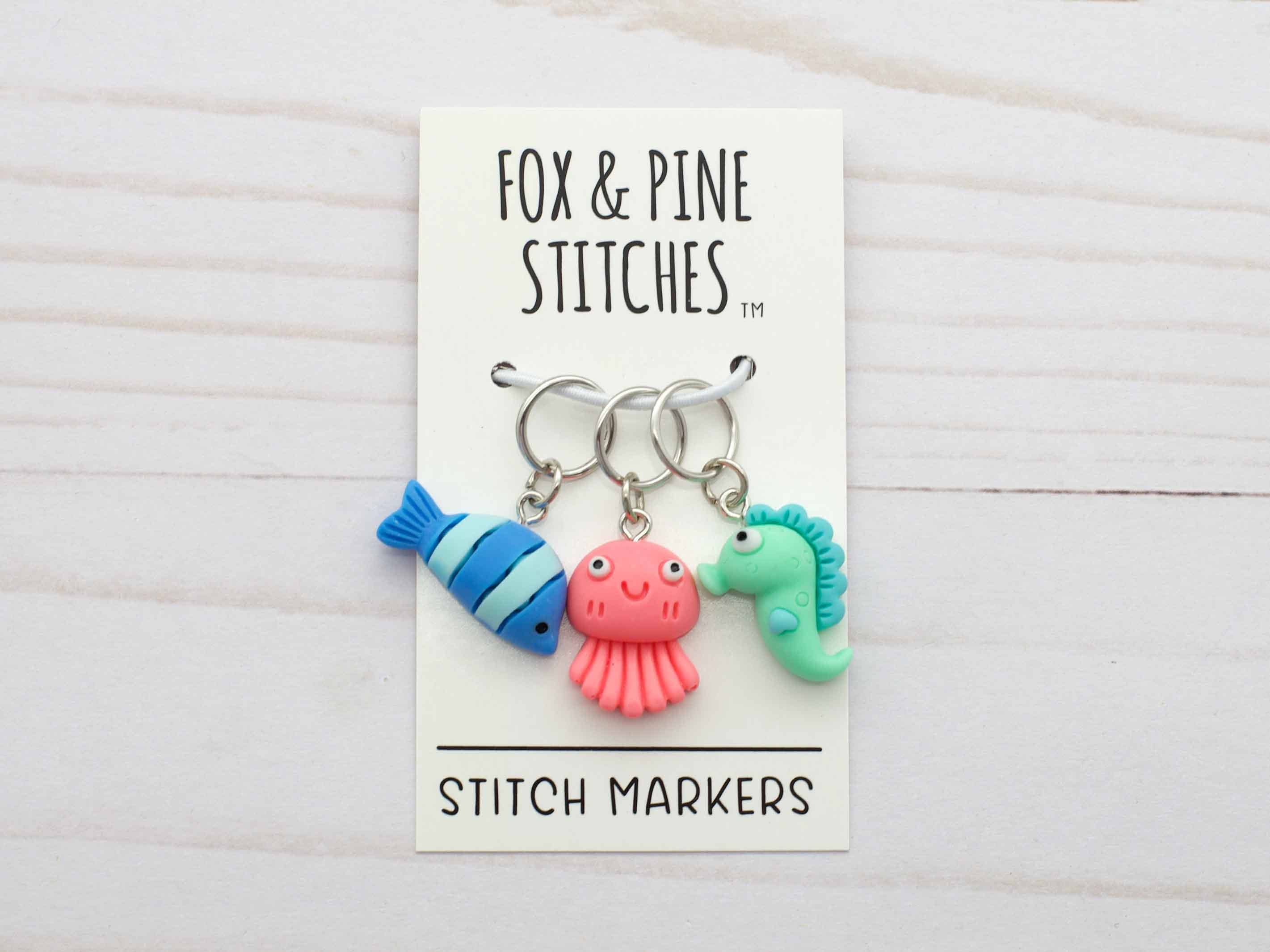 Fox & Pine Stitches - Wholesale Knitting/Crochet Supplies - Sea Life | Stitch Markers