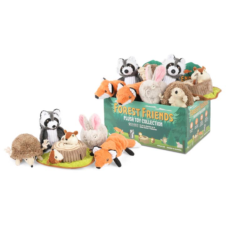 Forest Friends Collection (15pc set w/ Display) for wholesale by P.L.A.Y. Pet Lifestyle and You