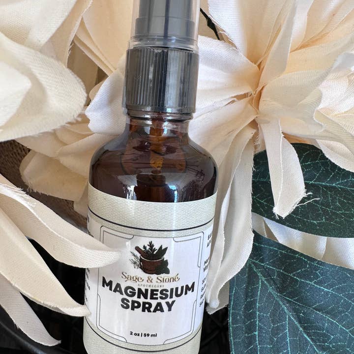 Sage & Stone Apothecary - Wholesale Pain Relief Spray/Cream - Magnesium Oil Spray