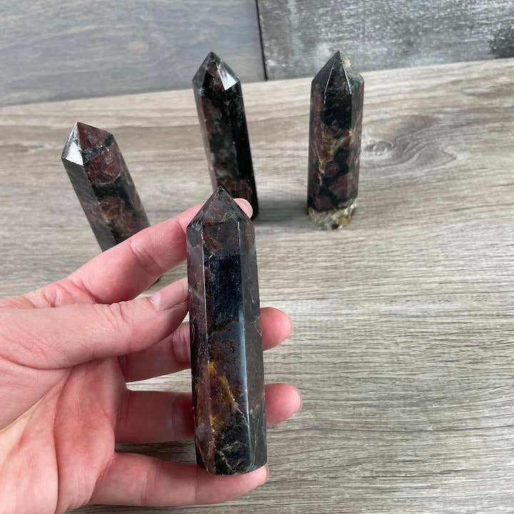 Keystone Crystals - Wholesale Spiritual Stone/Crystal - Gemstone Obelisks – 4 to 5 oz Bulk Crystal Towers for Retail6