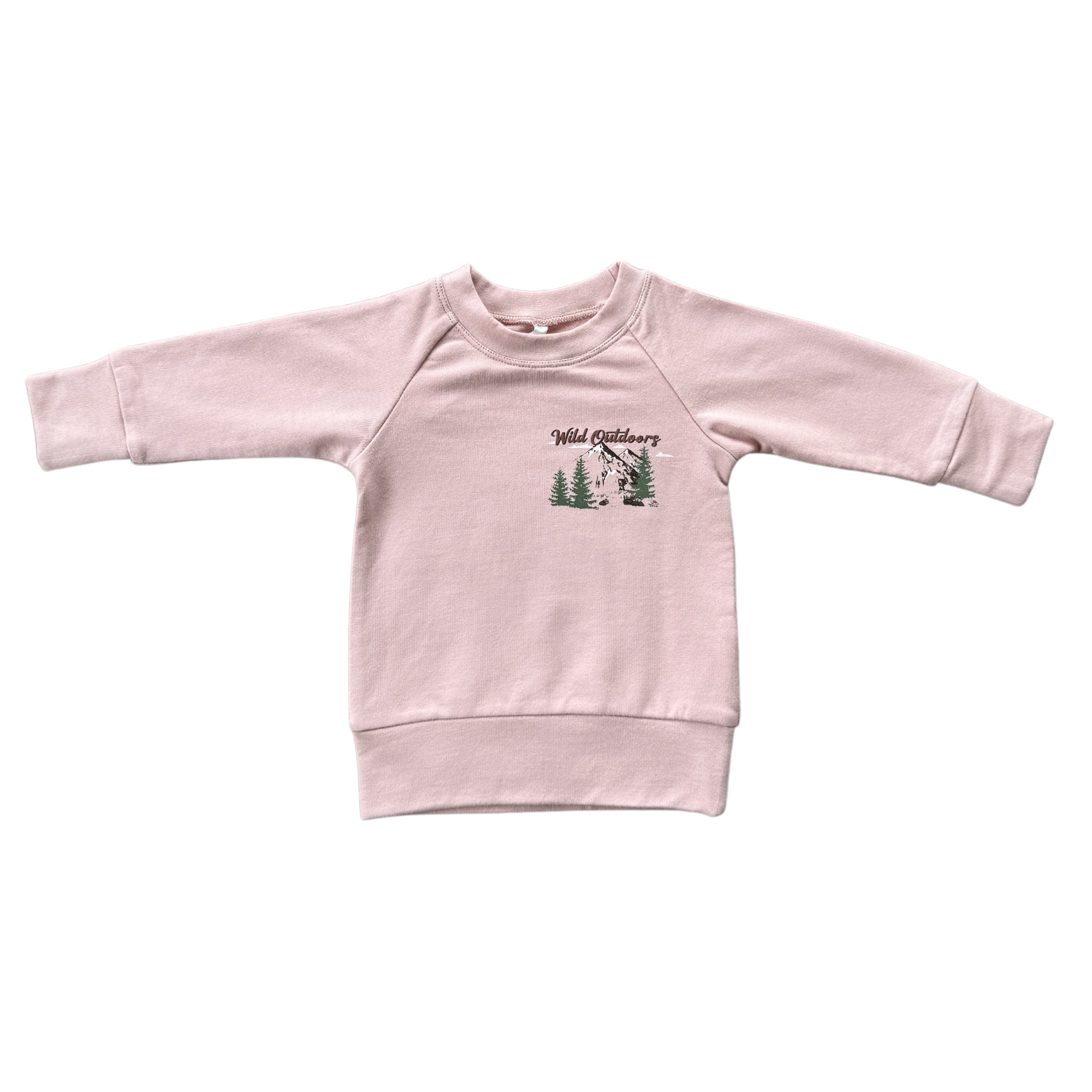 babysprouts clothing company - Wholesale Sweatshirt - Kids - Girl's Raglan Sweatshirt1