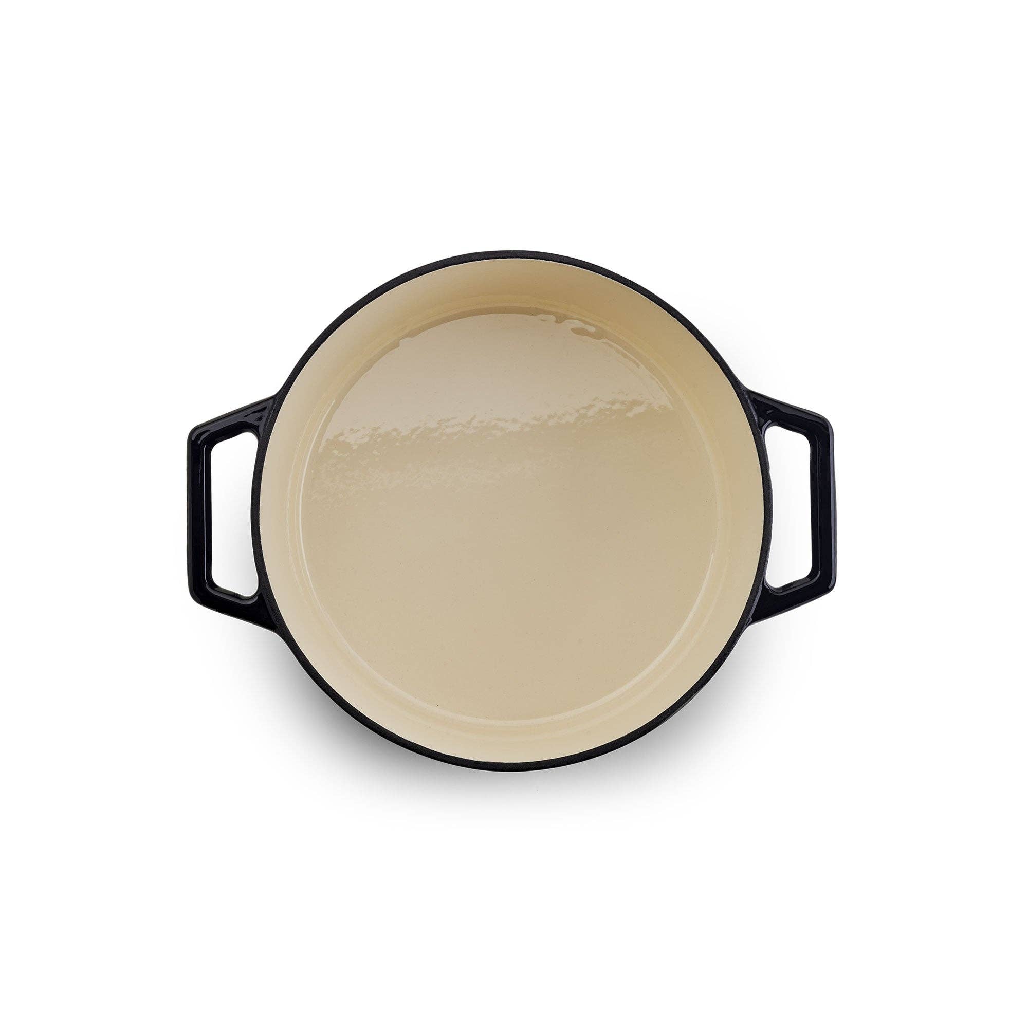 Crowd Company - Wholesale Cooking Pot - Black Dutch Oven |The Tasman Recycled Dutch Oven and Grill | Crowd Cookware1