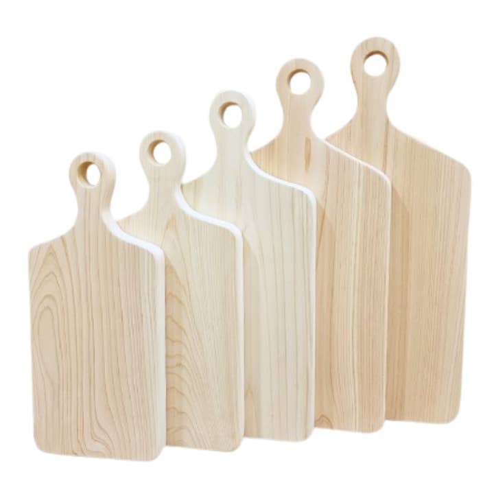 Hinoki Cypress 1.1" Thick Charcuterie Tray, Solid Wood for wholesale by INVISION