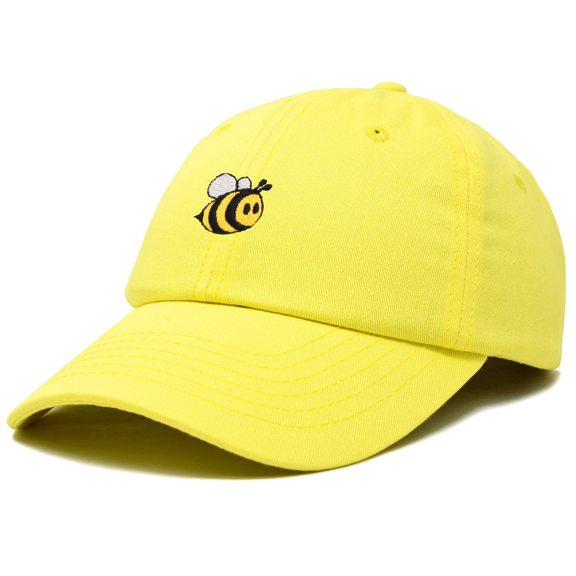Dalix - Wholesale Baseball Cap - Unisex - DALIX Bumble Bee Baseball Cap Dad Hat Embroider Womens Girls55