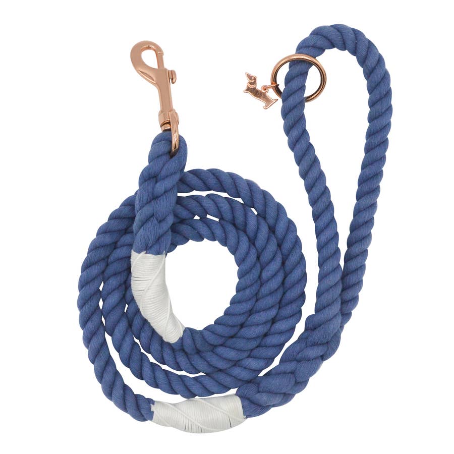 OKEYPETS fait maison tressé épais corde laisse de chien Durable formation  plomb corde de Traction pour