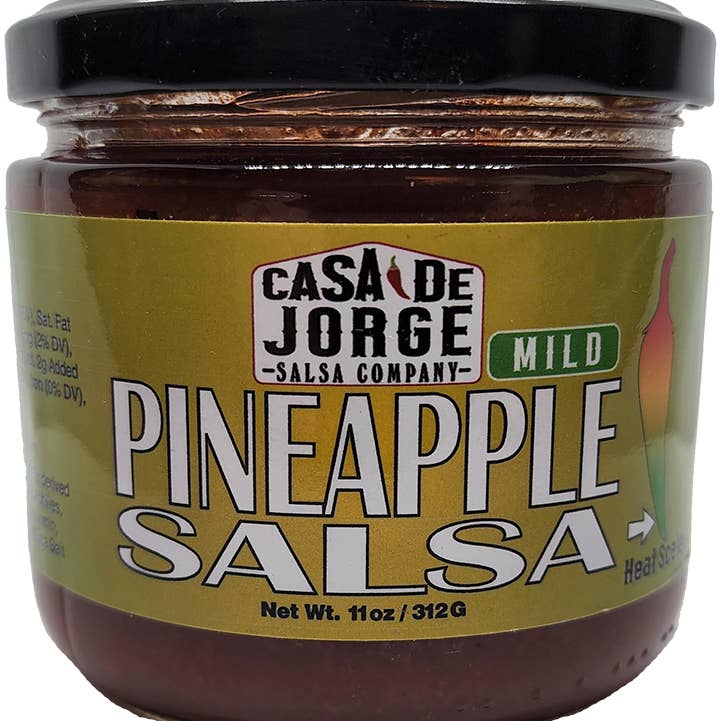 Pineapple Salsa - Mild for wholesale by Casa De Jorge Salsa
