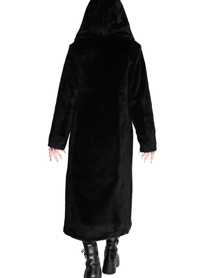 Foxblood - Wholesale Fur/Faux Fur Coat - Women's - Thora Faux Fur Coat9