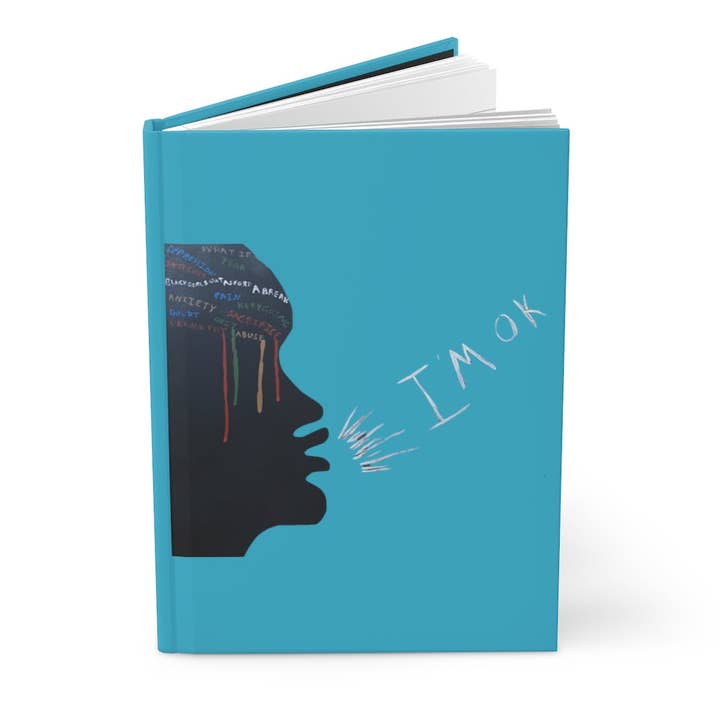 Writing Journal "I'm Ok" for wholesale by Roxy Wuz Here Art