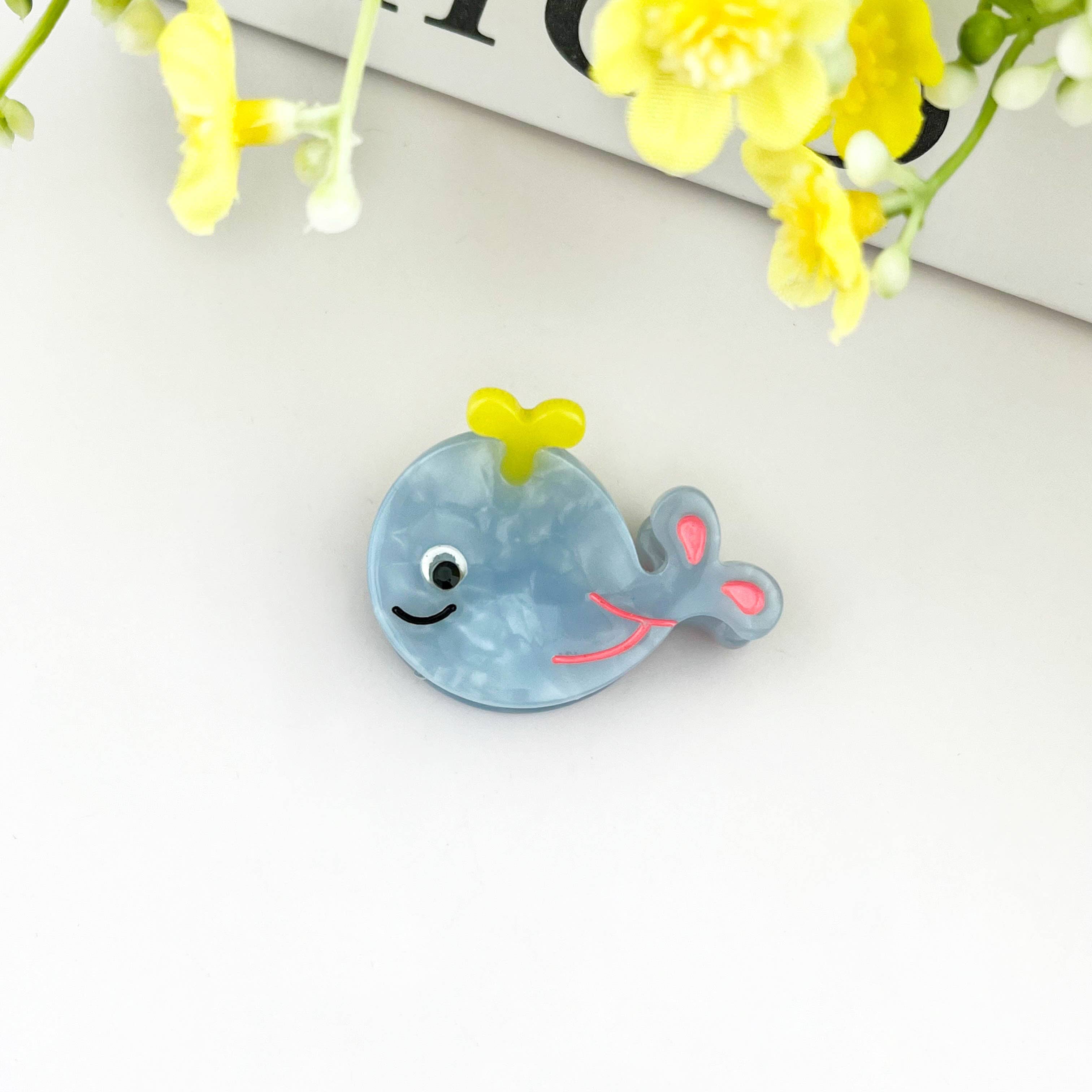 TheDivaSoap - Wholesale Hair Clip - Women's - Ocean Fish Mini Claw Clip, Whale Hair Clip0