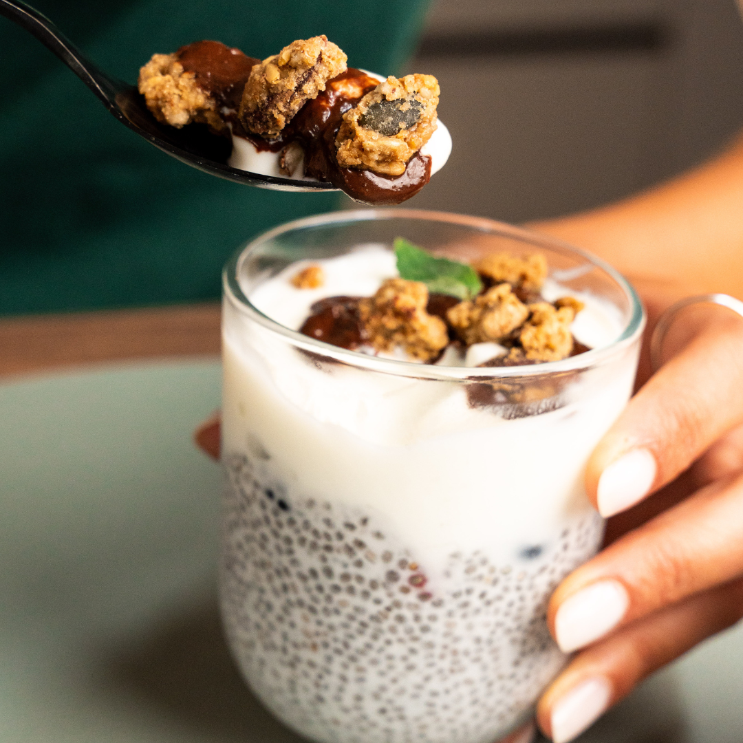 KeFood - Wholesale Granola - KETO GRANOLA WITHOUT SUGAR WITH CHOCOLATE CHIPS 225G7