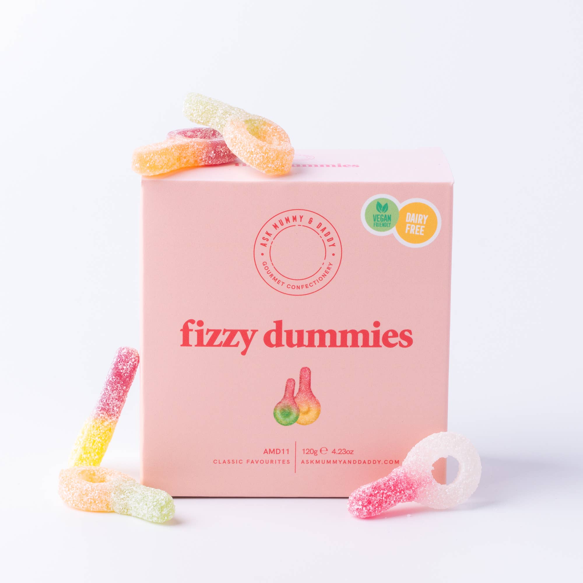 Ask Mummy & Daddy – wholesale Gummy – Fizzy Dummies Giftbox1
