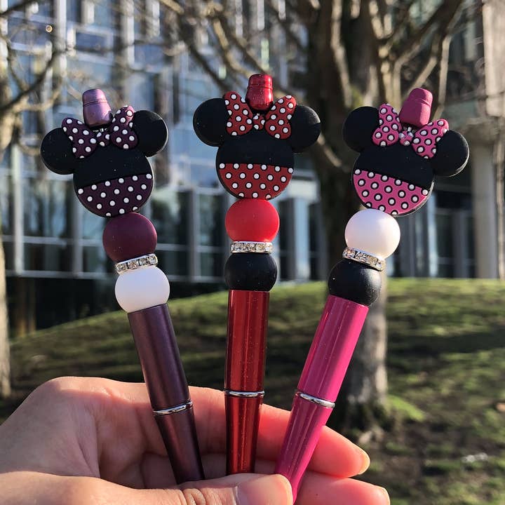 3pc Mimmi Pigg pärlstav penna uppsättning för wholesale av Amy Designs