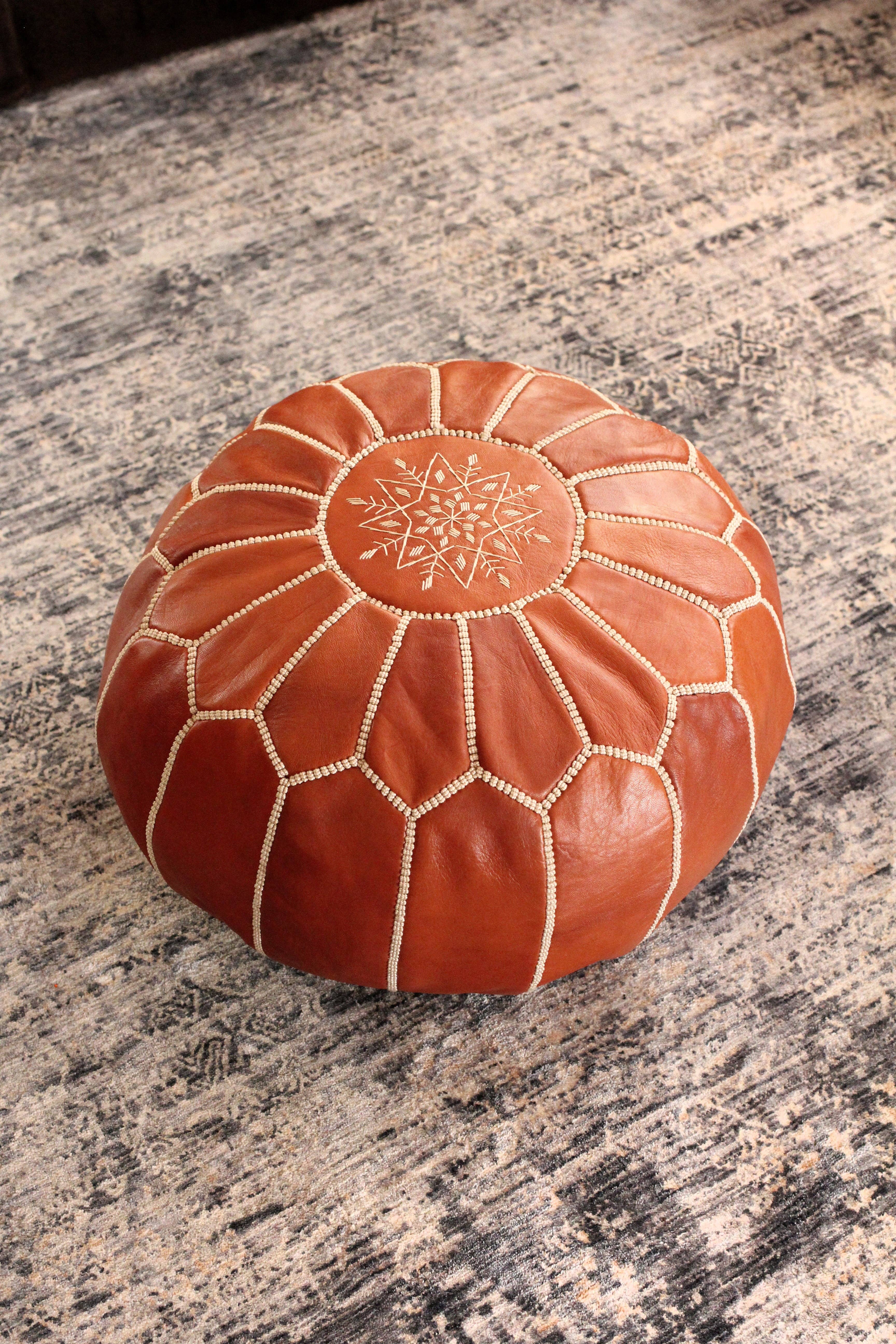 Jubilee Trading Co.  |  Ethical Trade Decor + Accessories - Wholesale Pouf - Jasmine Pouf7