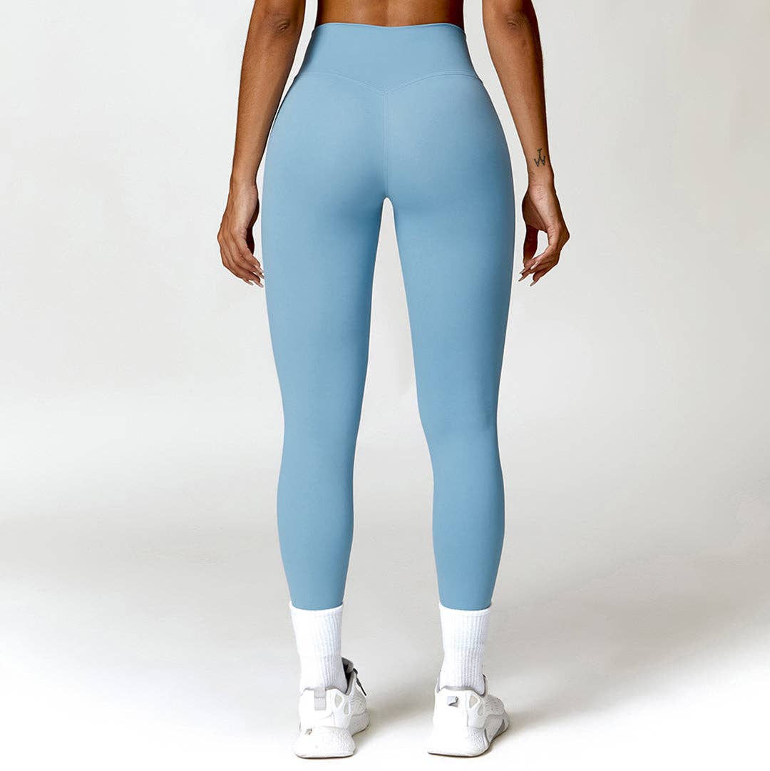WONDERXFANS - Vendita all'ingrosso Leggings sportivi/loungewear - Donna - Leggings sportivi a vita alta che sollevano i fianchi10