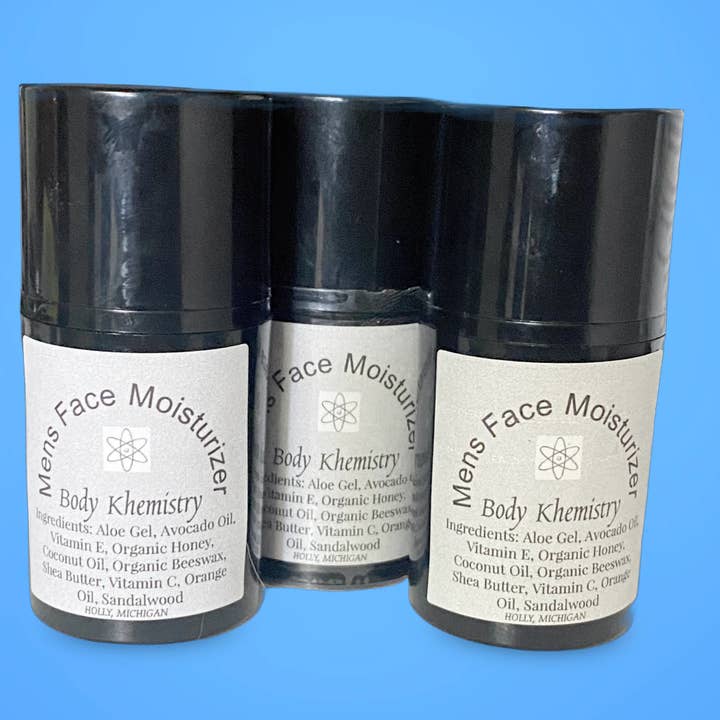 Mens Face Moisturizer for wholesale by Body Khemistry
