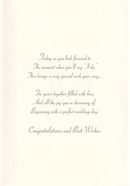 DICKENS INC. - Wholesale Bridal Shower Card - Wedding Bridal Shower | GRTC | SM | 24305G1