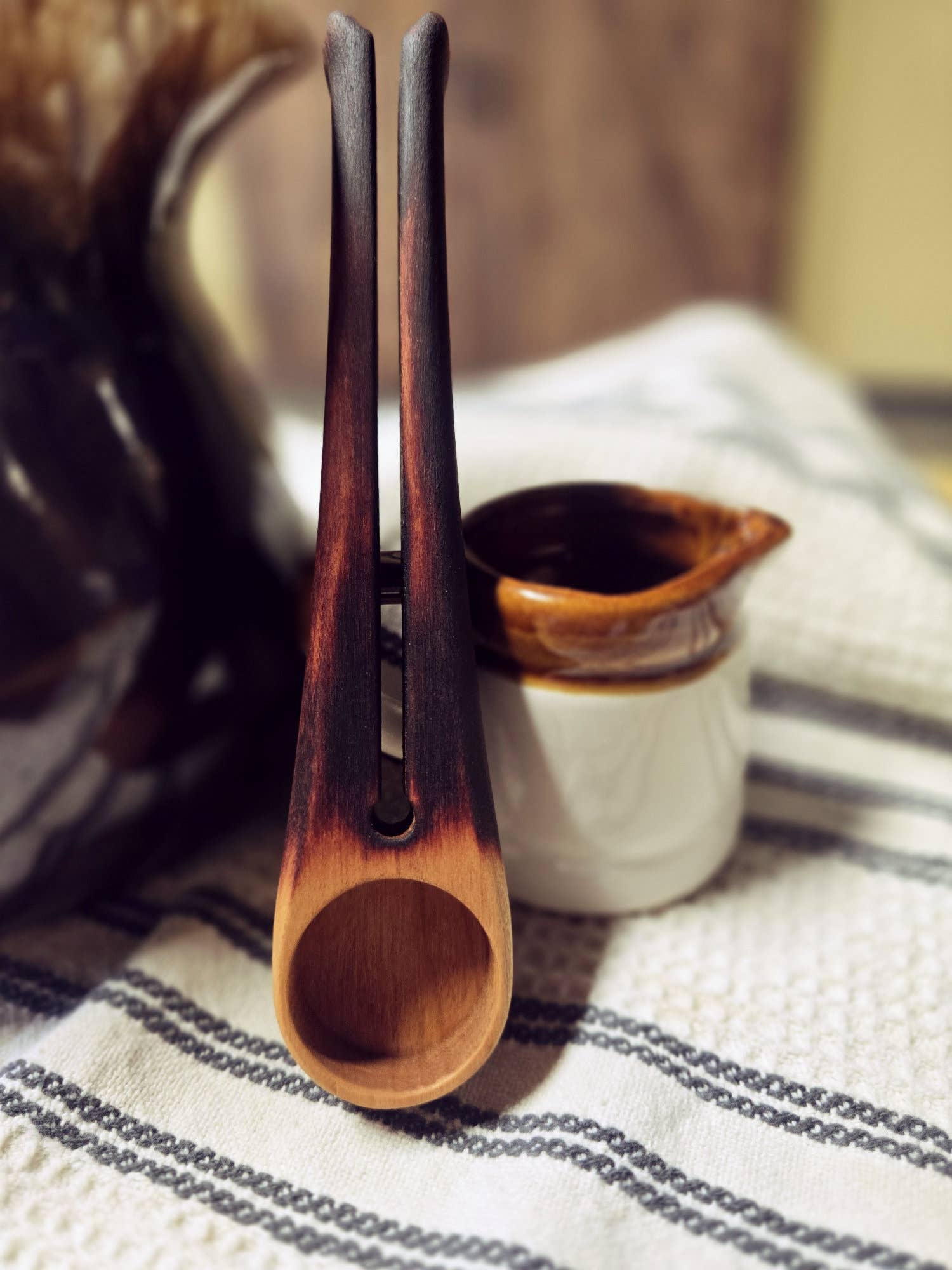 Two Ravens: Tool & Craft - Wholesale Measuring Spoon - Coffee Scoop / Bag Clip - Handmade Wood Kitchen Utensil2