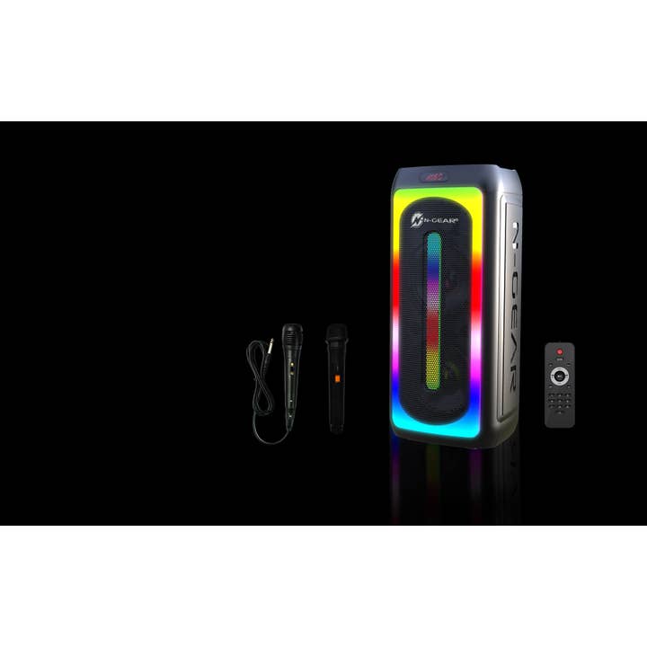 N-GEAR - Wholesale Luidsprekers/speakers - N-Gear LGP Juke 808 Bluetooth-karaoke-luidspreker, 2 x microfoon6