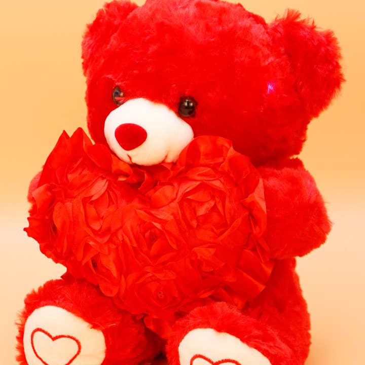 Cap Zone – wholesale Stuffed/plush toy – Kids & baby – Teddy Bear Music Light-Up Stuffed Toy - 12 Inch5