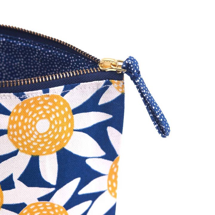 rockflowerpaper - Wholesale Pouch - Women's - STRAW SUNFLOWER YELLOW Pouch, Large