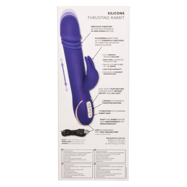 CalExotics - Wholesale Sex Toy - Jack Rabbit® Signature Silicone Thrusting Rabbit3