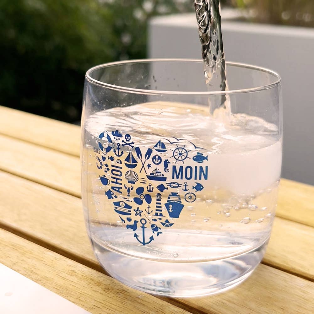 Bow & Hummingbird - Wholesale Cocktail/Liquor Glass - Crystal glass, whiskey glass "Nordic by Heart" made in EU6