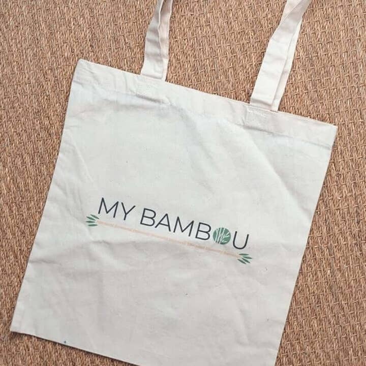 Økologisk bomuld Totebag - My Bamboo for engroshandel hos My Bambou