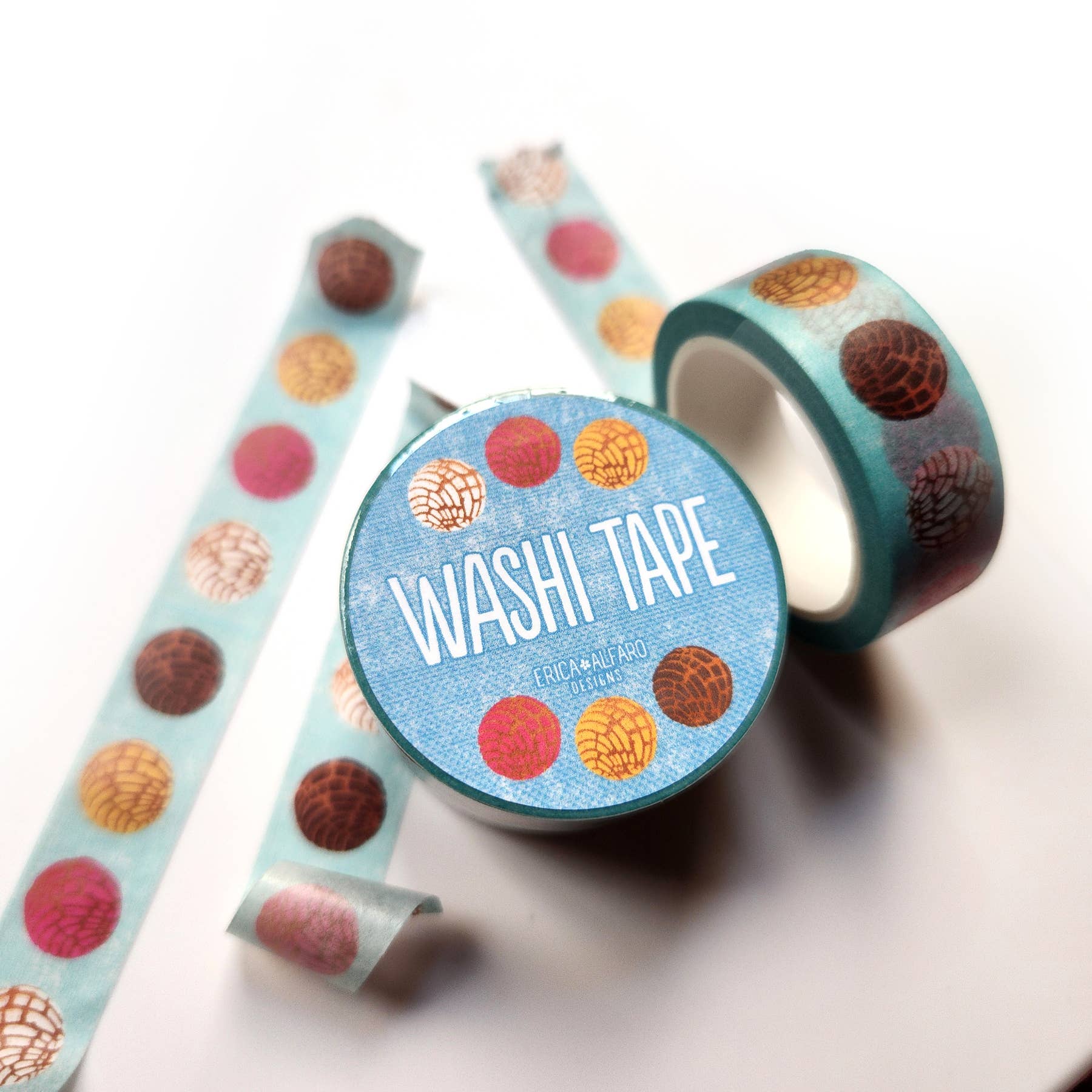 Erica Alfaro Designs - Wholesale Washi Tape - Concha Mexican Washi Tape1