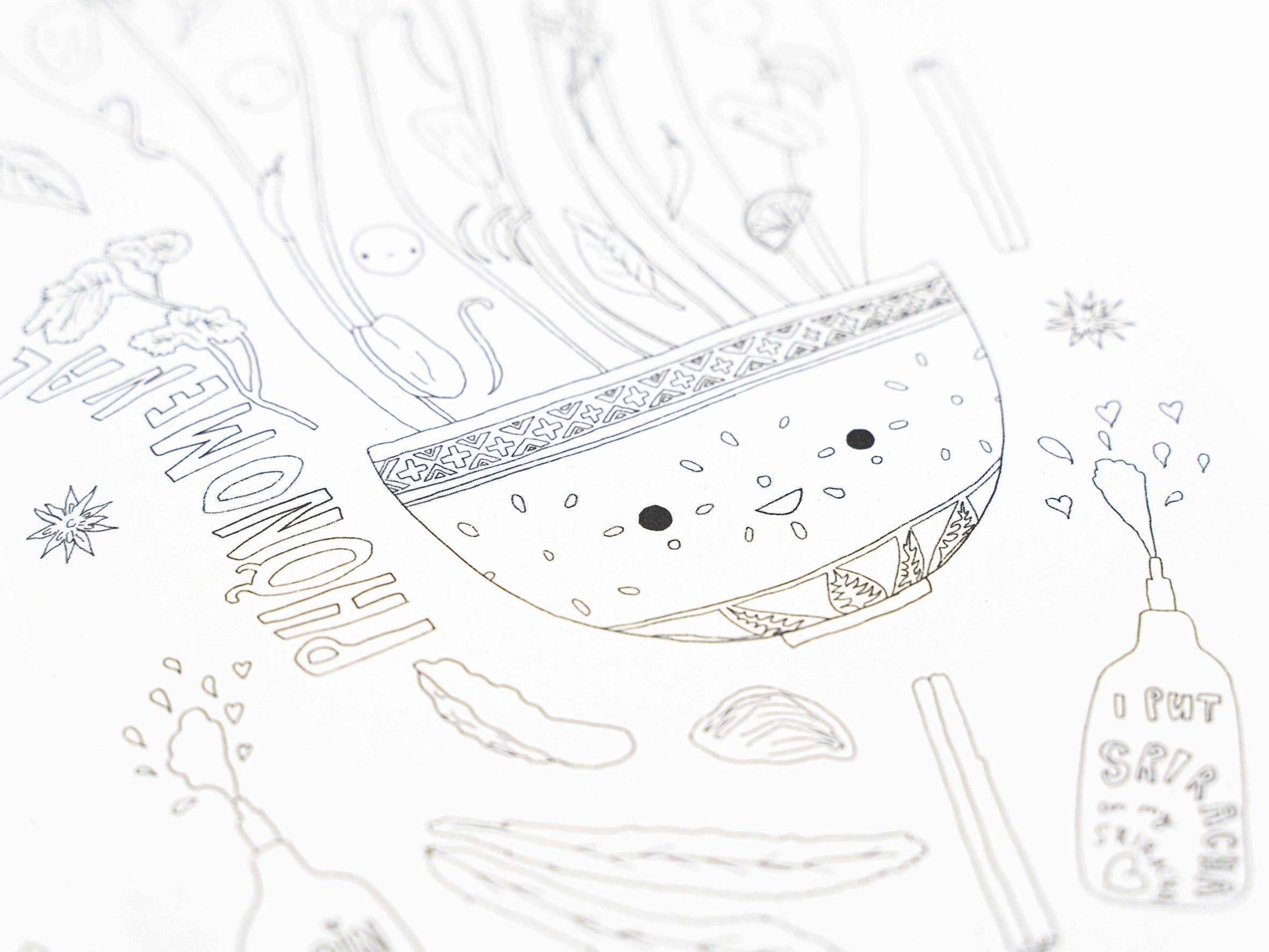 reisundpapier - Wholesale Coloring & Activity Book - Kids & Baby - Zine, Vietnamese coloring motifs9