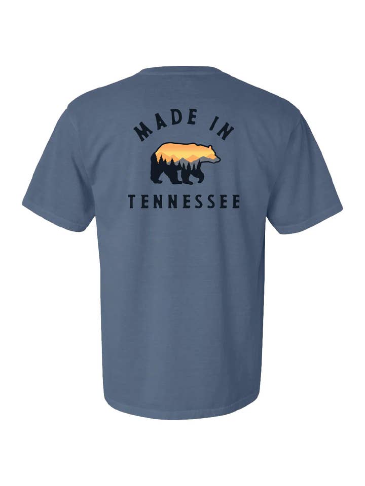 T-SHIRT À MANCHES COURTES FABRIQUÉ AU TENNESSEE pour la vente par Smoky Mtn Apparel